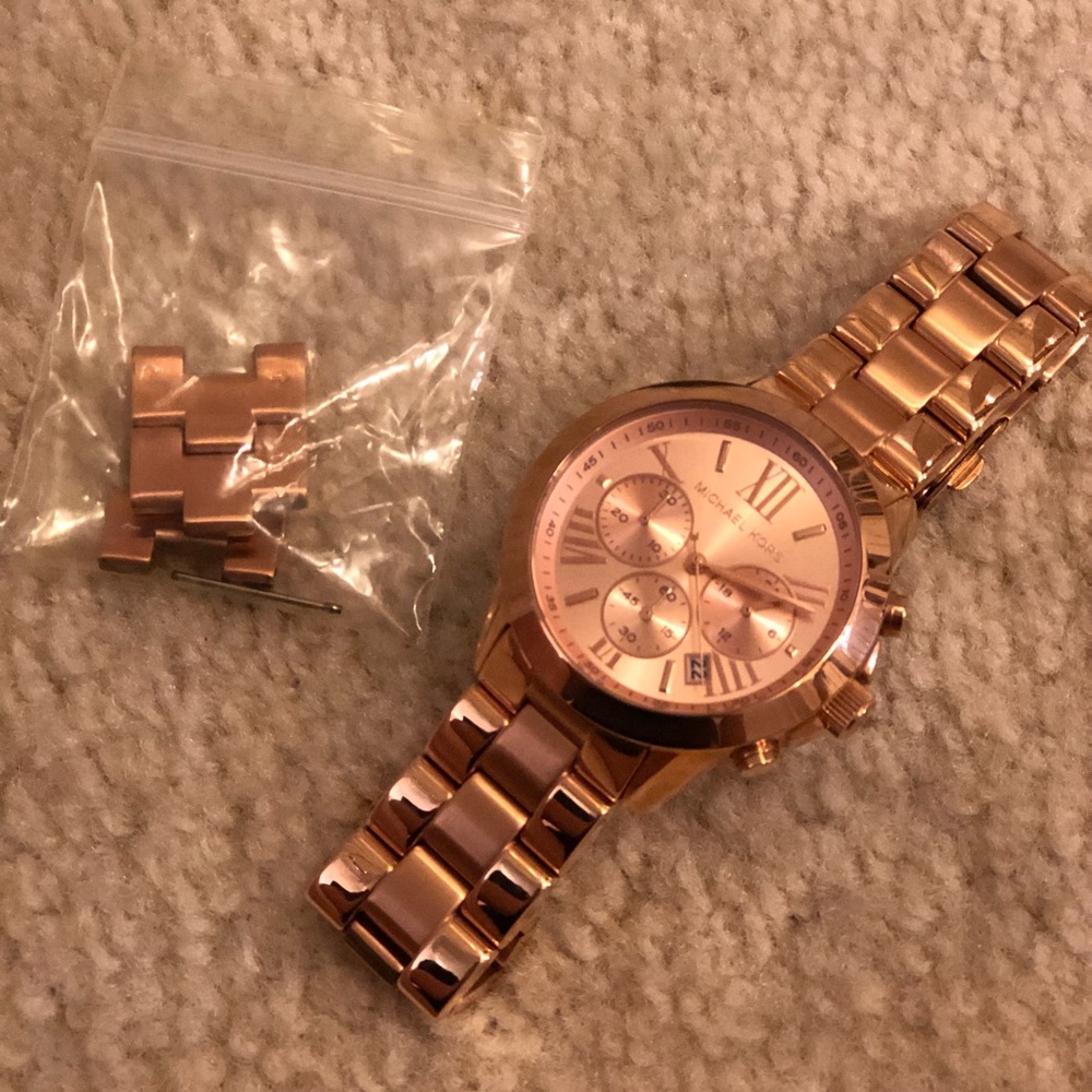 Gold MK Watch